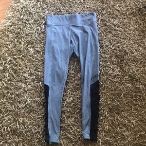 Pink yoga pants worn once!